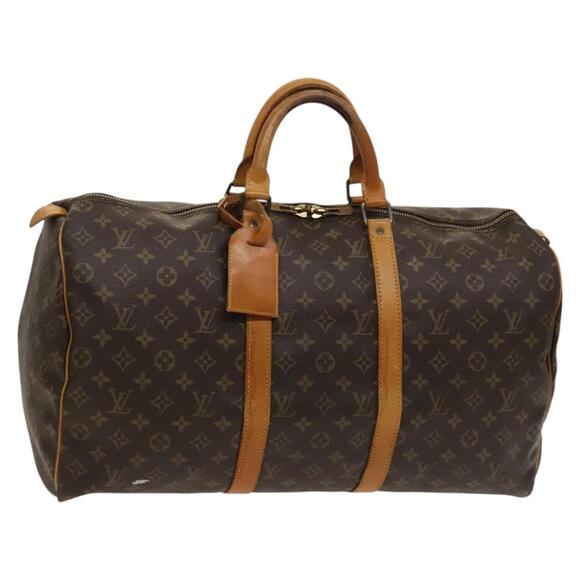 LOUIS VUITTON Monogram Keepall 50 Boston Bag M41426 - Picture 1 of 16